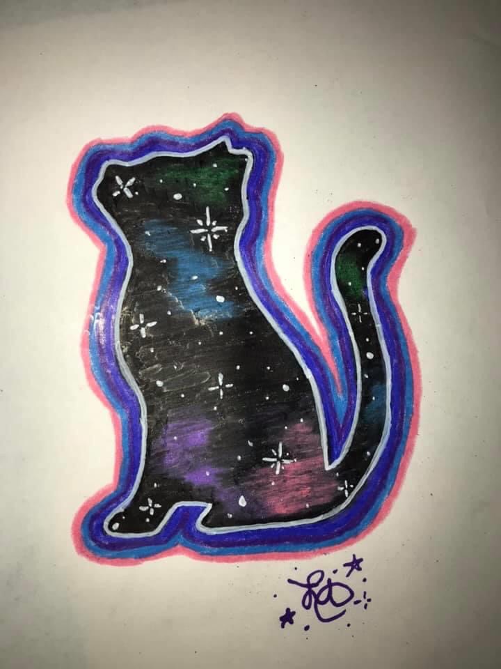 Galaxy Cat – My Art